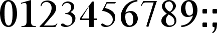 Aperçu de la police Kirillica Nova Unicode
