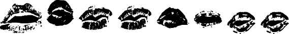 Preview of the Kisstell Regular font