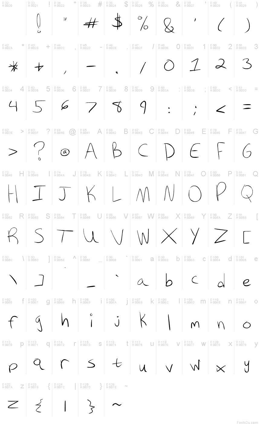 Kiki font