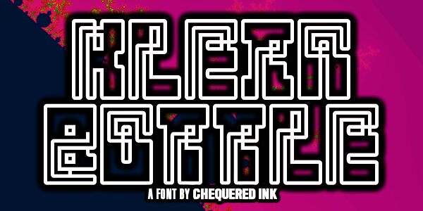 Klein Bottle Czcionka