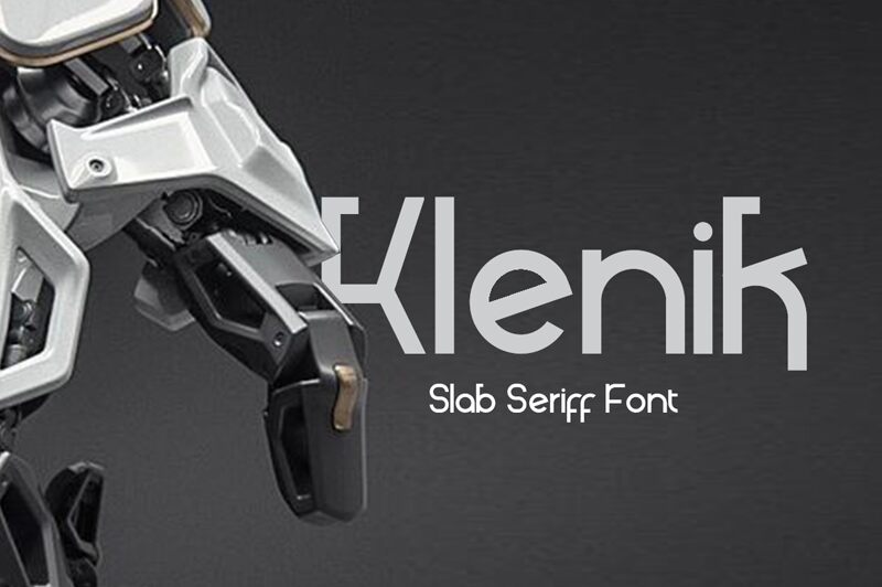 Klenik. Czcionka