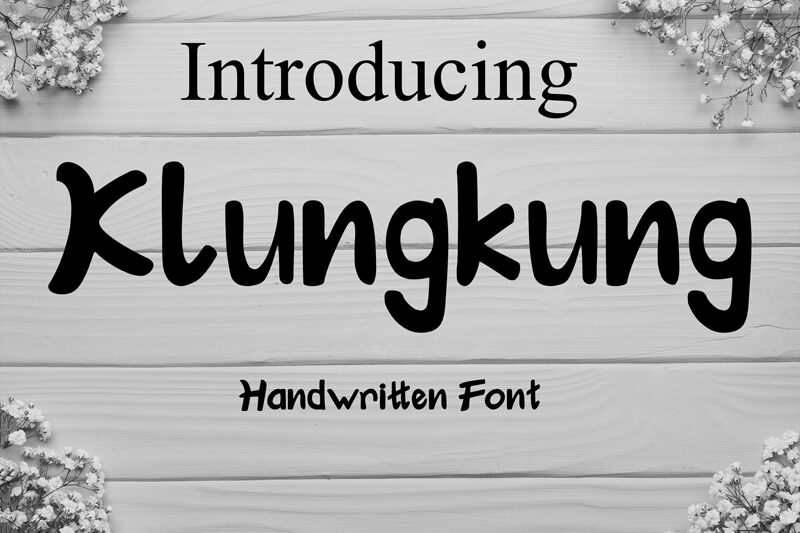 Klungkung Czcionka