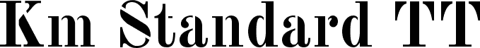 Km Standard TT Bold