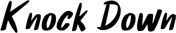 KnockDownRegular