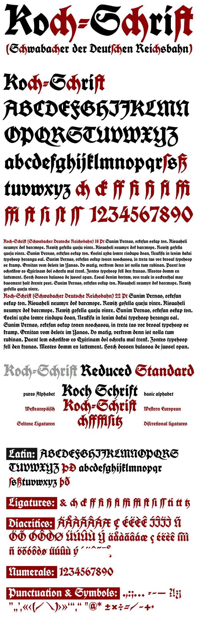 koch-schrift-reduced-font-fonts2u