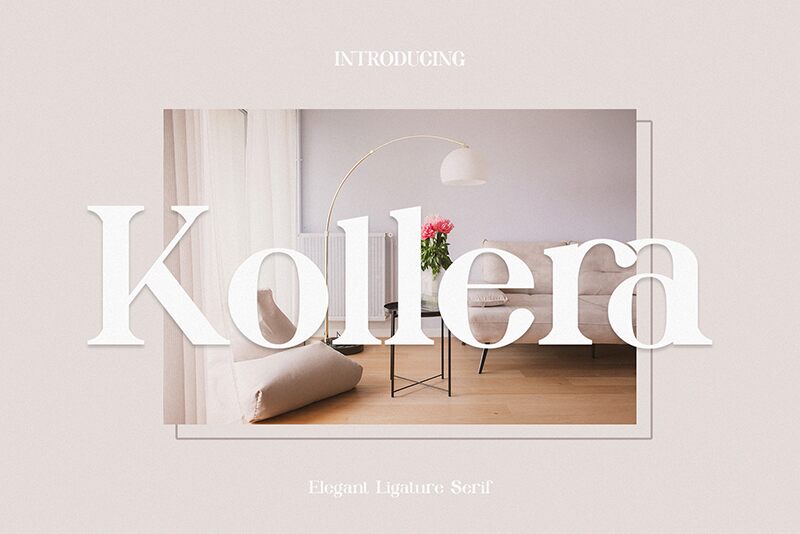 Kollera Schriftart