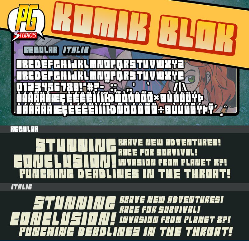 Komik Blok pg Police