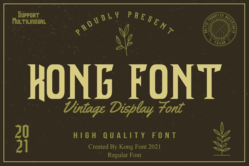 Kong Font Font Kong Font Font