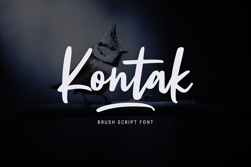 Kontak Schriftart