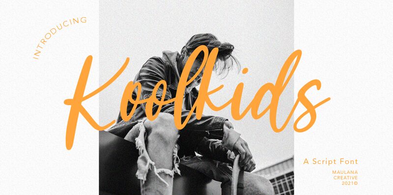 Koolkids Druh písma