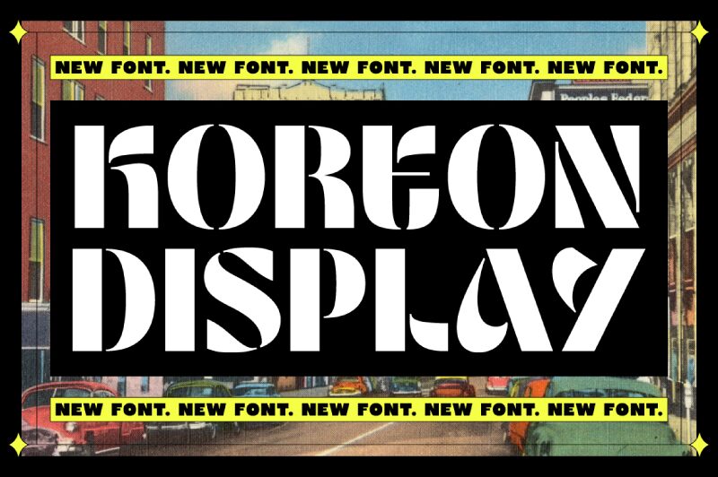 Koreon Display Font