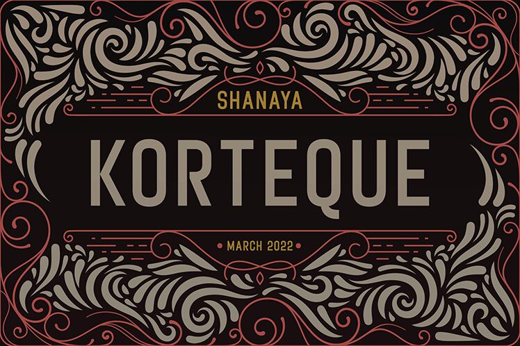 Korteque Schriftart
