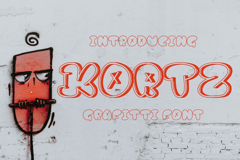 kortz Schriftart