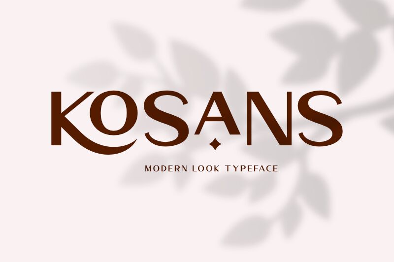 Kosans Schriftart