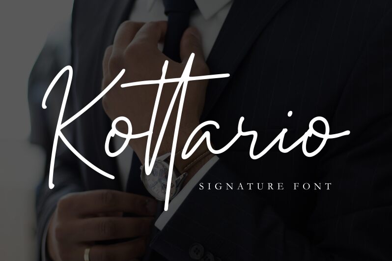 Kottario Schriftart