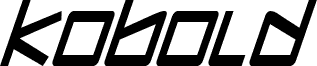 Kobold Condensed Italic
