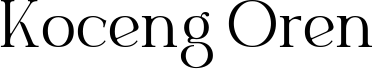 Koceng Oren