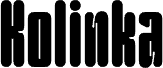 Anteprima del carattere KolinkaRounded-Regular Demo