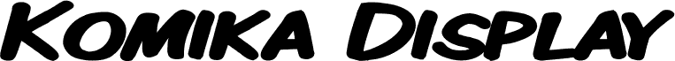 Komika Display Kaps Wide Bold