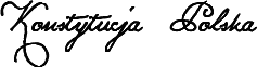 Konstytucja Polska cleaned