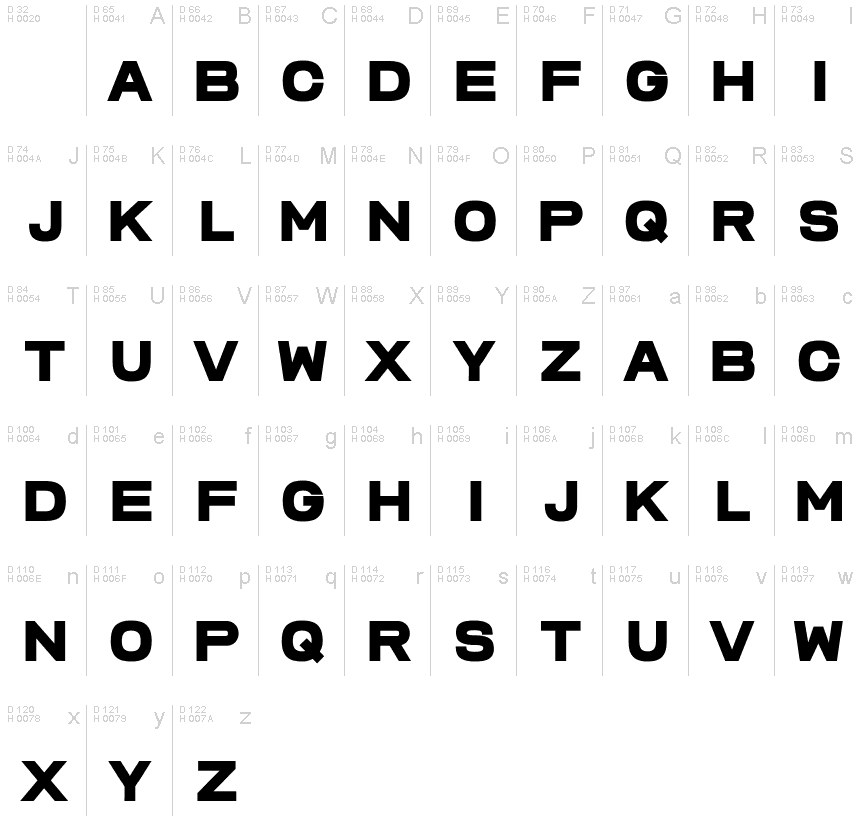 Komrad Free Regular font | Fonts2u.com