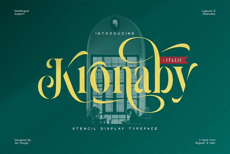 Kronaby Schriftart