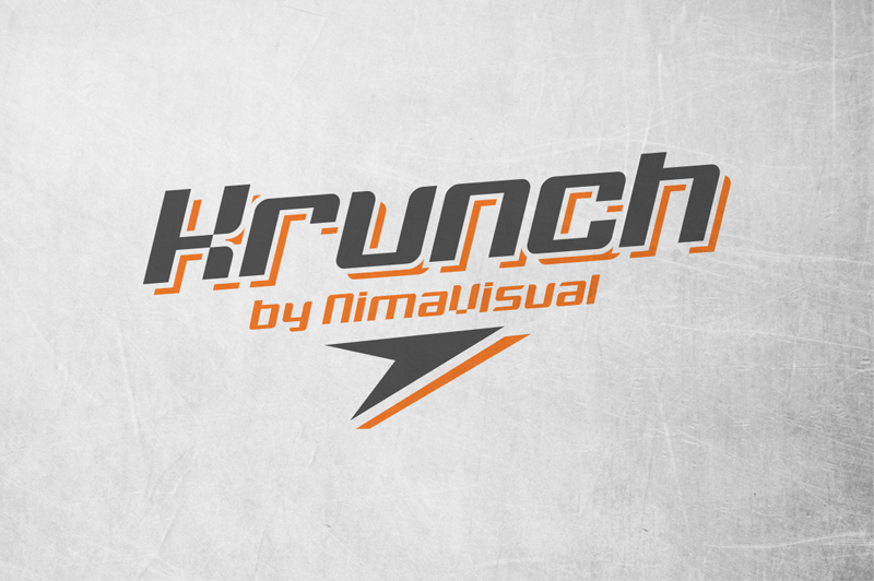 Krunch Schriftart