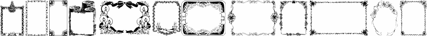 KR Christmas Frames
