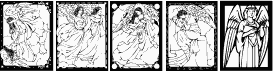 Preview of the KR Fantastic Angels font