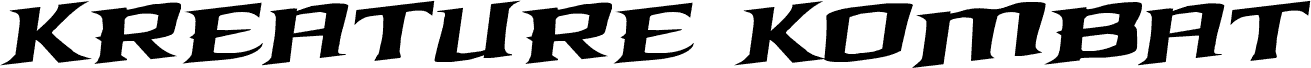 Kreature Kombat Rotalic
