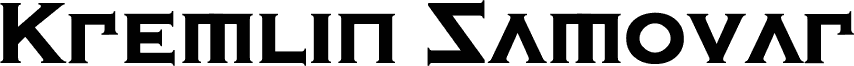 Kremlin Samovar Extra Bold