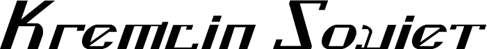 Kremlin Soviet Italic