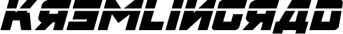 Kremlingrad Laser Italic