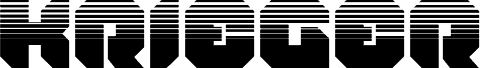 Krieger Halftone font