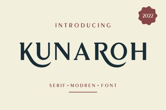 Kunaroh Schriftart