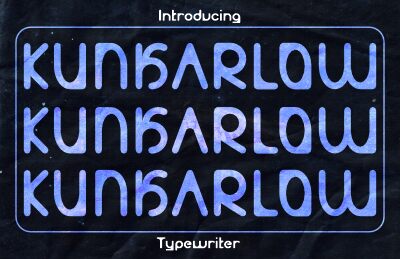 KUNKARLOW Schriftart