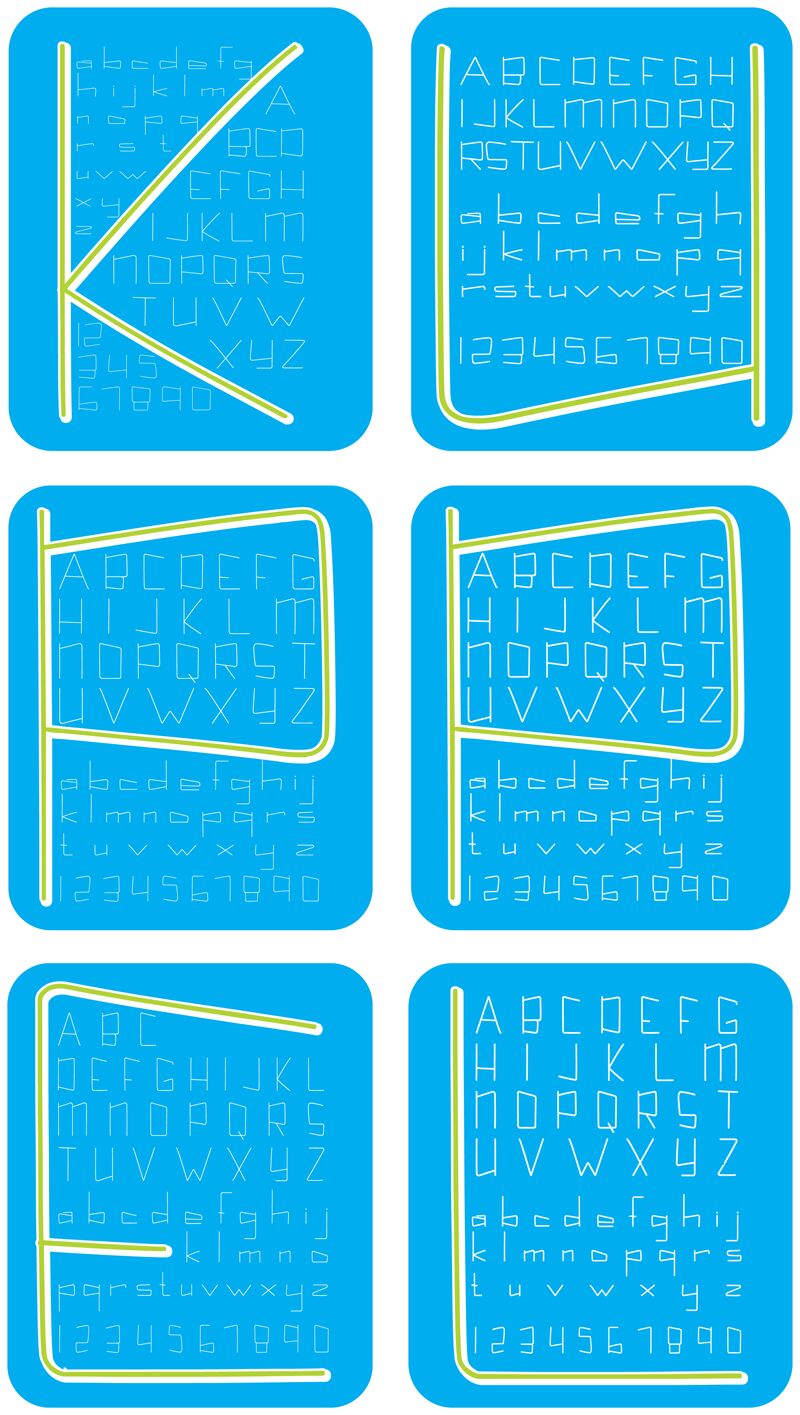 Kuppel Schriftart