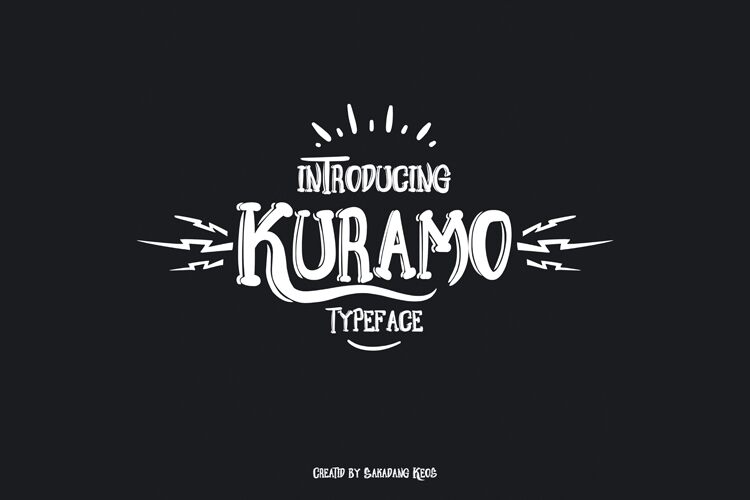 Kuramo Schriftart