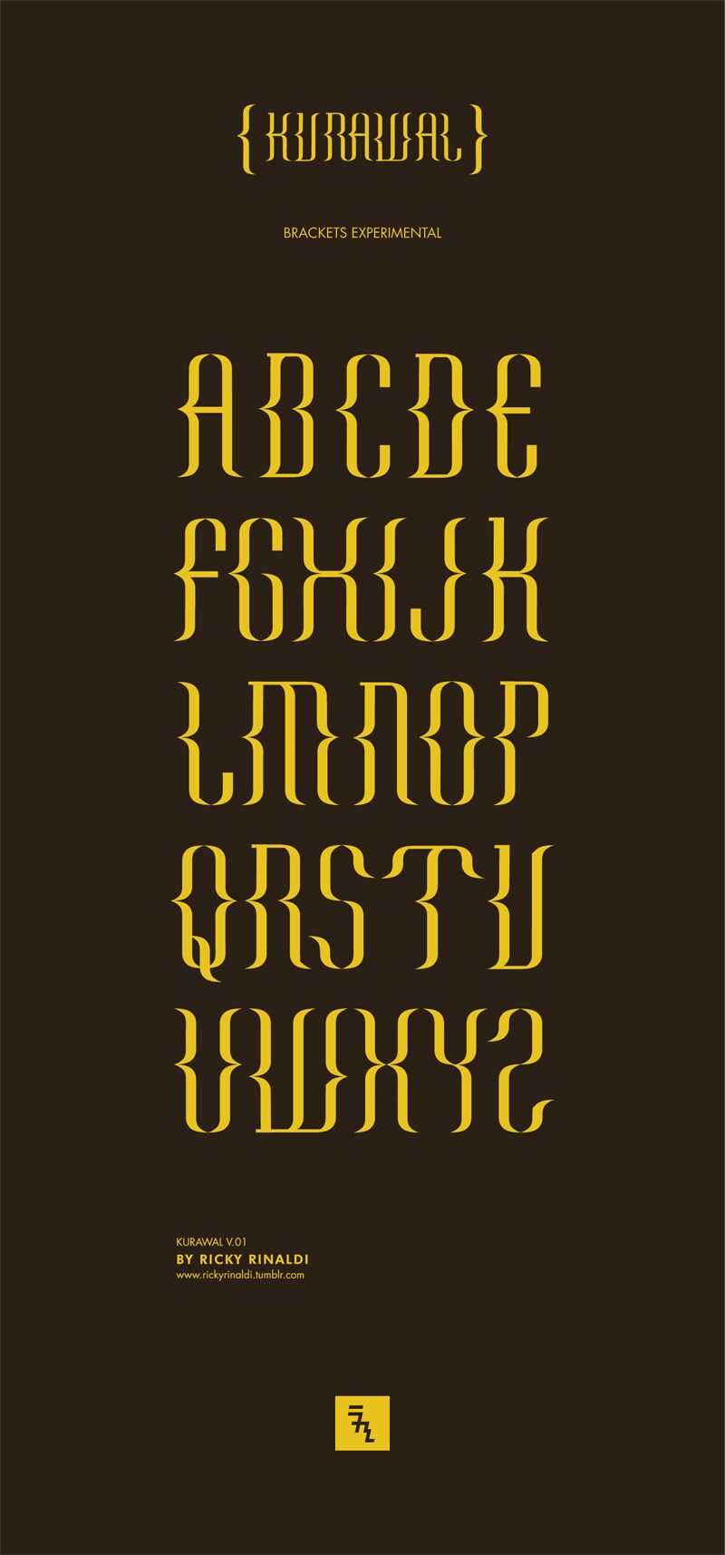 KURAWAL Czcionka