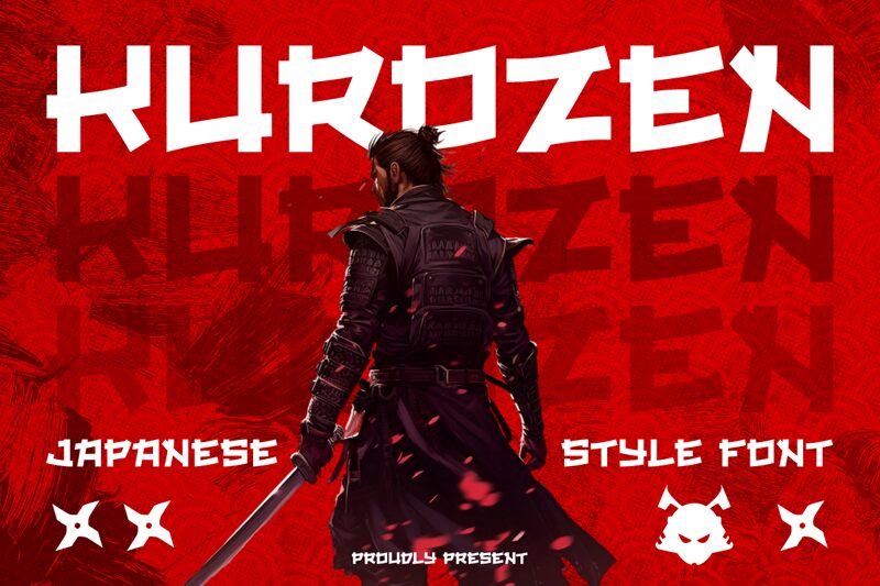 Kurozen — Prezentace písma