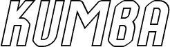 Kumba Outline Italic