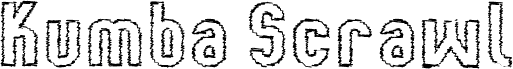 Kumba Scrawl Outline