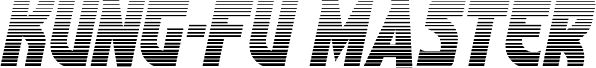 Kung-Fu Master Gradient Italic