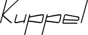 Kuppel Condensed Bold Italic