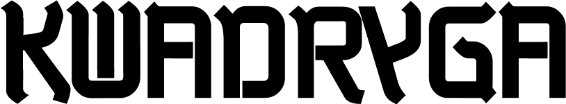 Kwadryga font
