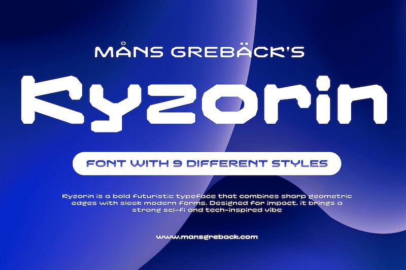 Kyzorin 字体