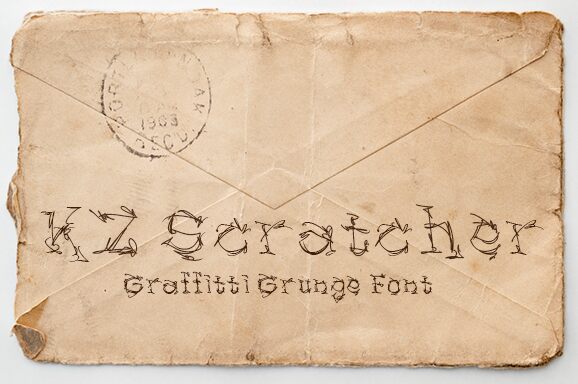 KZ SCRAtCHER — Prezentace písma