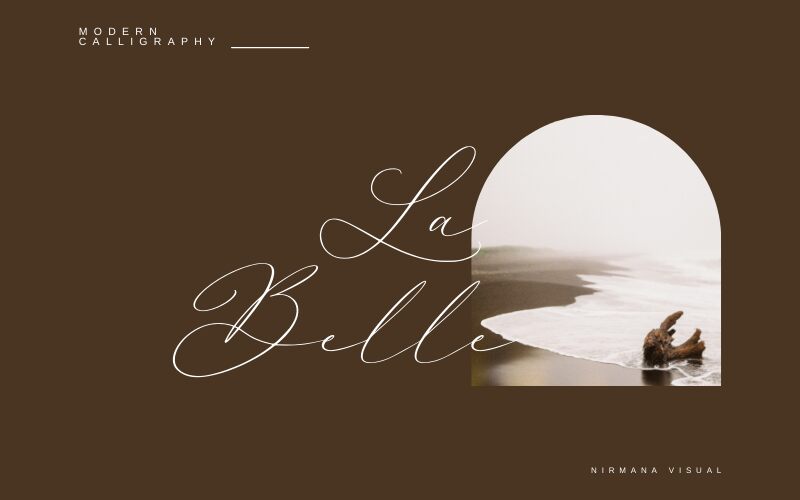 La Belle Schriftart