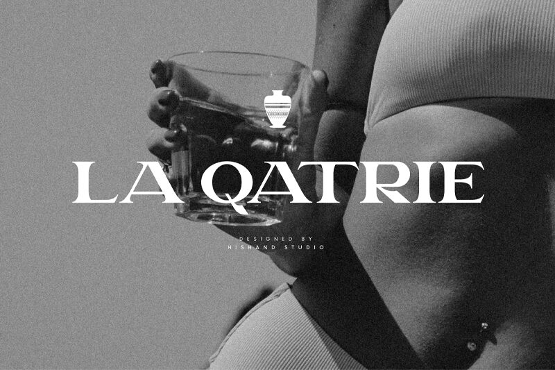 LA QATRIE Schriftart