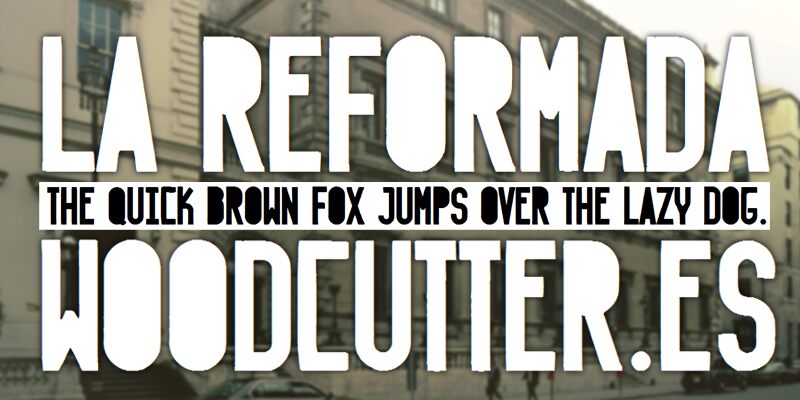 La Reformada Czcionka